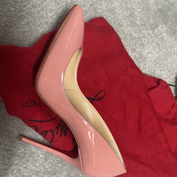 Christian Louboutin Pigagge Follies 100 Patent P292 Guimauve - Picture 10 of 16